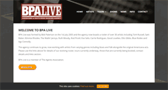 Desktop Screenshot of bpa-live.com